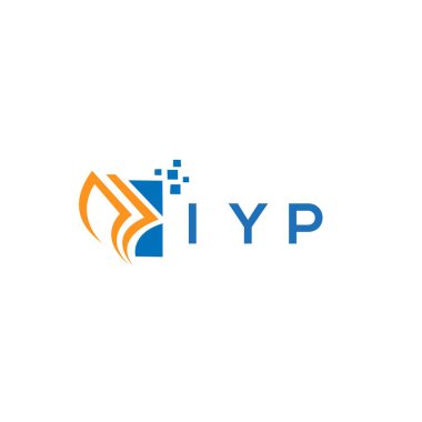 Beyaz arka planda IYP kredi onarım logosu tasarımı. IYP yaratıcı baş harfleri Growth grafik harf logosu konsepti. IYP işletme finans logosu dizaynı. Beyaz arka planda IYP kredi onarım muhasebe logosu tasarımı. IYP yaratıcı baş harfleri Büyüme Grafiği le