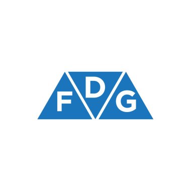 Beyaz arka planda DFG kredi onarım logosu tasarımı. DFG yaratıcı harflerin baş harfleri Grafik Harf Logosu. DFG işletme finans logosu tasarımı.