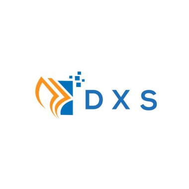 Beyaz arka planda DXS kredi onarım logosu tasarımı. DXS yaratıcı baş harfleri Growth grafik harf logosu konsepti. DXS ticari finans logosu dizaynı. DXS kredi onarım muhasebe logosu tasarımı beyaz arka planda. DXS yaratıcı baş harfleri Büyüme Grafiği le