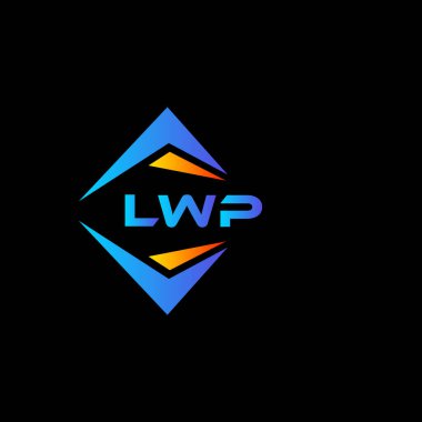 LWP soyut teknoloji logosu tasarımıdır. LWP yaratıcı harflerin baş harfleri logo kavramı.