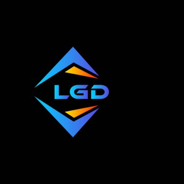 LGD soyut teknoloji logosu tasarımıdır. LGD yaratıcı harflerin baş harfleri logo kavramı.