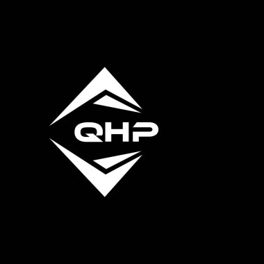 QHP soyut teknoloji logosu tasarımıdır. QHP yaratıcı harflerin baş harfleri logo kavramı.