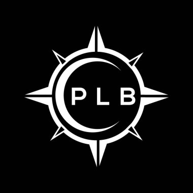 PLB soyut teknoloji çemberi logo tasarımını siyah arkaplan üzerine kuruyor. PLB yaratıcı baş harfleri harf logosu. PLB soyut teknoloji dairesi siyah arkaplan üzerine logo tasarımı ayarlıyor. PLB yaratıcı harflerin baş harfleri logosu.