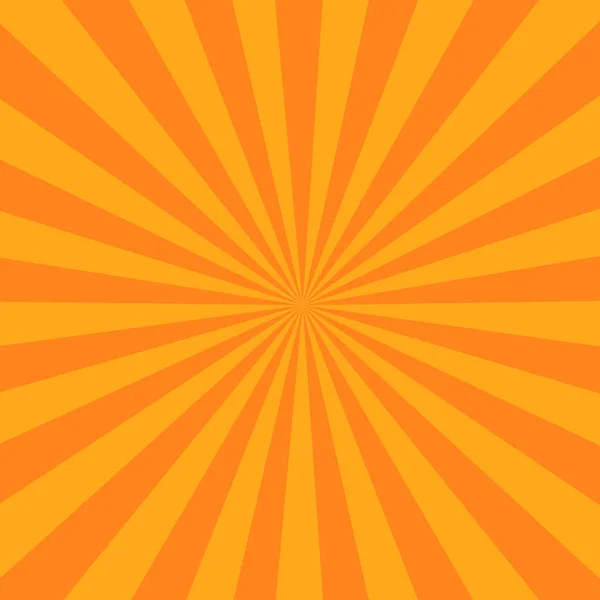 Retro Sunburst Rays Sun Abstract Background — Image vectorielle