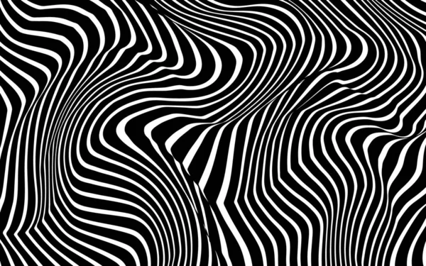 Wave Line Pattern Background Diagonal Stripes Vector Illustration — Wektor stockowy