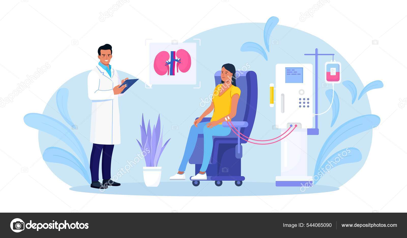 Hemodialysis Equipment Treatment Renal Diseases Failure Cleansing