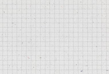 Boş şebeke not defteri geri dönüşümlü kağıt parçacıkları içeren geri dönüştürülmüş kağıt arka plan. Geri dönüştürülmüş kağıt konsepti.