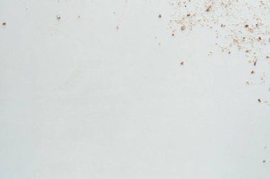 Tohumlu un dokusu. Beyaz yüzey.