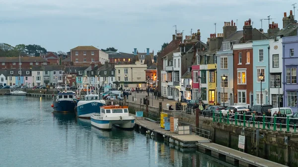 Weymouth Dorset England Großbritannien April 2017 Abendblick Von Der Town — Stockfoto
