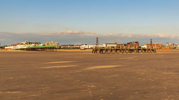 Anne Lancashire Inglaterra Reino Unido Abril 2019 Vista Desde Playa — Foto de Stock