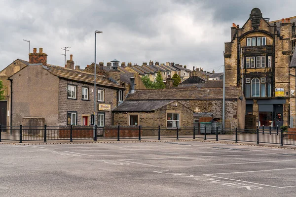 Skipton North Yorkshire Inglaterra Reino Unido Maio 2019 Veja Casas — Fotografia de Stock