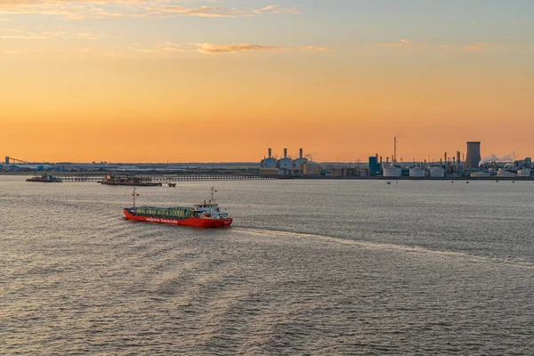 Paull East Riding Yorkshire Engeland Mei 2019 Gouden Uur Humber — Stockfoto