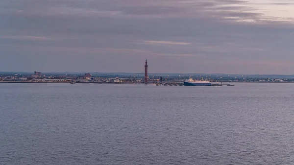 Grimsby North Lincolnshire England May 2019 Evening View River Humber — Stock Photo, Image