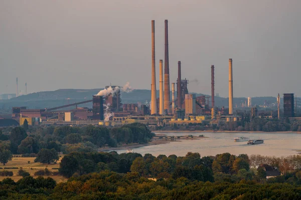 Moers Kuzey Ren Westfalia Almanya Ağustos 2018 Halde Rheinpreussen Den — Stok fotoğraf