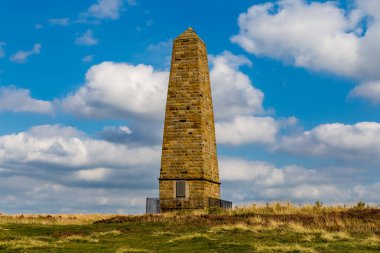 Kaptan Cook 'un Anıtı, Great Ayton yakınlarında, Kuzey Yorkshire, İngiltere, İngiltere