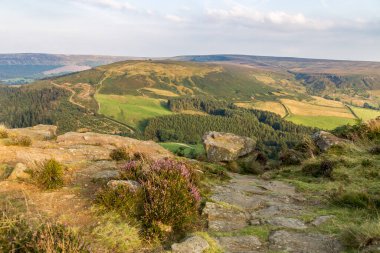 Cleveland Yolu, Clay Bank ve Wainstone arasında, Kuzey York Moors, Stokesley, North Yorkshire, İngiltere yakınlarında.