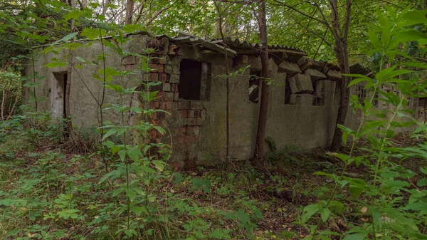 Sassnitz Mecklembourg Poméranie Occidentale Allemagne Octobre 2020 Ruines Des Casernes — Photo