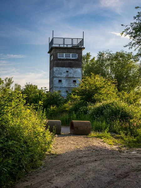 Schwanbeck Mecklenburg Vorpommern Duitsland Juni 2020 Een Verlaten Wachttoren Bij — Stockfoto