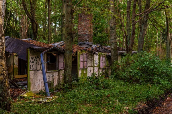 Bakenberg Mecklembourg Poméranie Occidentale Allemagne Octobre 2020 Ruines Village Vacances — Photo