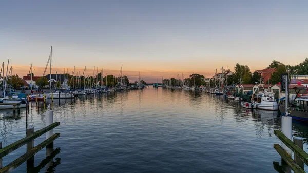 Greifswald Mecklenburg Western Pomerania Germany October 2020 View Wieck Bridge — 스톡 사진