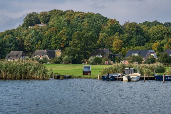 Moritzdorf Mecklenburg Western Pomerania Germany October 2020 Beach Chair Grass — Stock Photo, Image