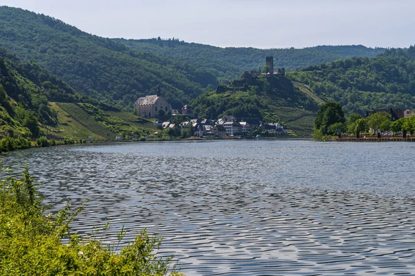 Bei Beilstein Rheinland Pfalz Juni 2021 Blick Über Das Moseltal — Stockfoto