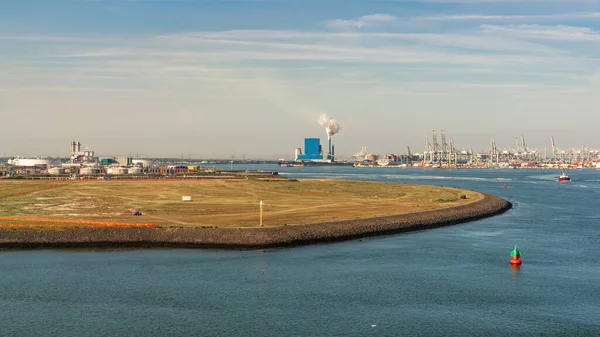 Rotterdam Jižní Holandsko Nizozemsko Května 2019 Lodě Průmysl Europoort — Stock fotografie