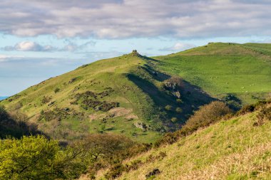 Caer Caradoc Church Stretton ve Hope Bowdler arasında, Shropshire, İngiltere, İngiltere