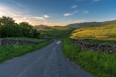 Kuzey Yorkshire, İngiltere yakınlarındaki Yorkshire Dales kırsalında.