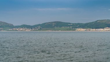 Llandduno ve Craigside ile Galler kıyıları, Conwy, Wales, İngiltere