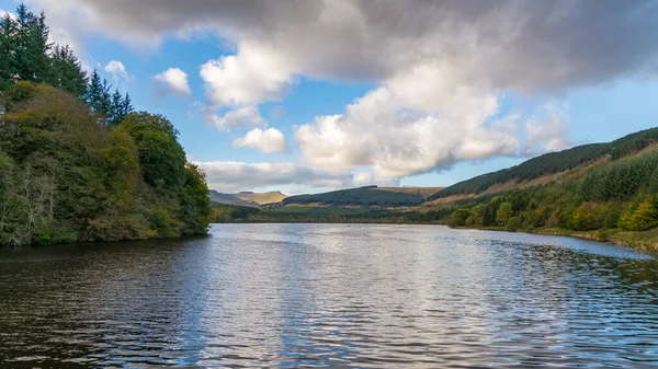 Zbiornik Wodny Pentwyn Między Torpantau Merthyr Tydfil Powys Wales Zjednoczone — Zdjęcie stockowe