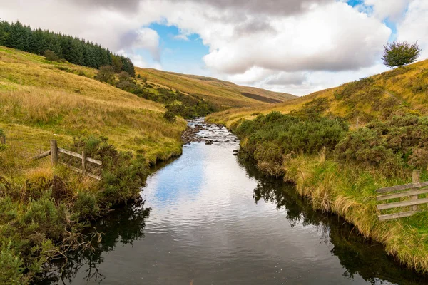 Afon Llia Koło Ystradfellte Powys Walia Wielka Brytania — Zdjęcie stockowe