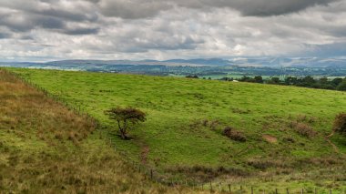Kuzey Pennines, Dufton ve Yüksek Kupa Nick arasında Cumbria, İngiltere 'de peyzaj.