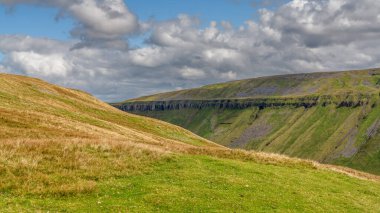 Kuzey Pennine 'de Cumbria, İngiltere' deki Nick Yüksek Kupası 'nda peyzaj.