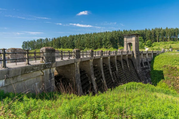 Dam Alwen Reservoir Conwy Wales — Stock fotografie