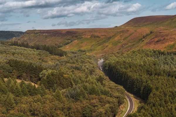 North York Moors Paysage Dans Newtondale Partir Levisham Moor North — Photo