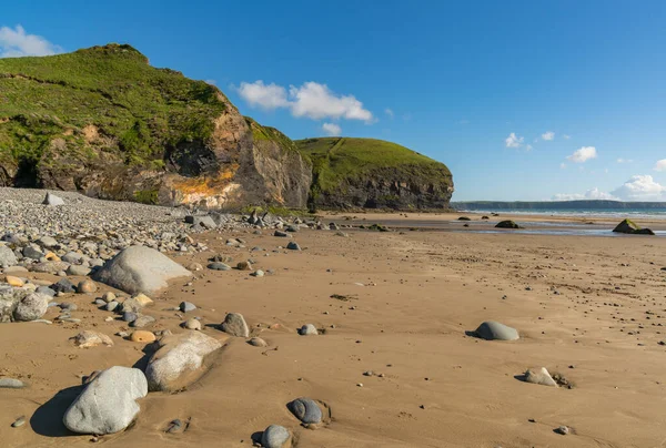 Playa Druidston Haven Cerca Haverfordwest Pembrokeshire Dyfed Gales Reino Unido — Foto de Stock