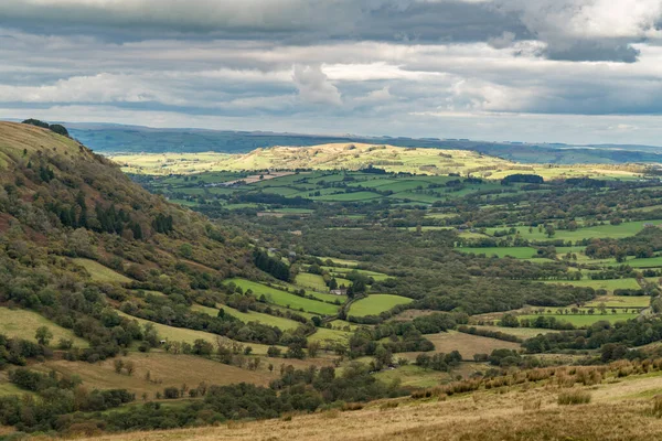 Tájkép Brecon Beacons Nemzeti Park Sarn Helen Közelében Ystradfellte Powys — Stock Fotó