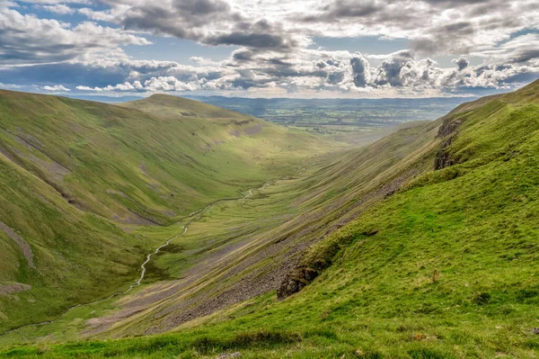 North Pennine Landscape High Cup Nick Cumbria Engeland Verenigd Koninkrijk — Stockfoto