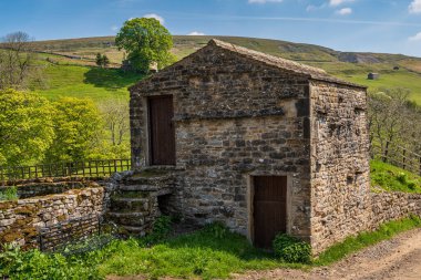 Keld, North Yorkshire, İngiltere yakınlarındaki Swaledale 'de bir çiftlik.
