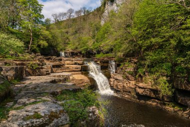 Keld yakınlarındaki Kisdon Kuvveti, Kuzey Yorkshire, İngiltere, İngiltere