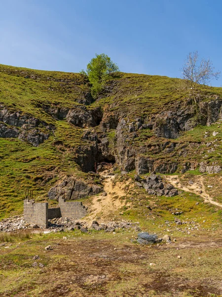 Remains Gillhead Mine Skyreholme North Yorkshire England — стоковое фото