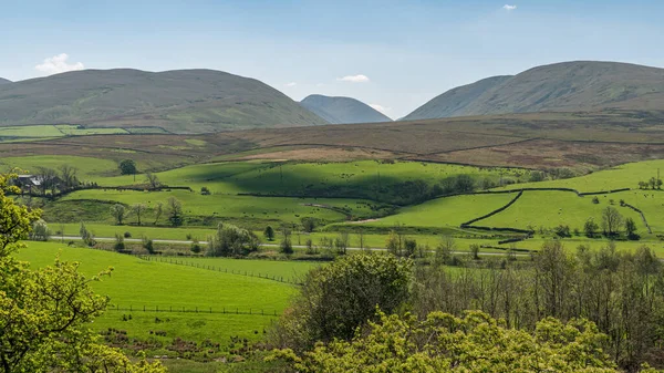 Paesaggio Nel Distretto Eden Cumbria Vicino Kelleth Inghilterra Regno Unito — Foto Stock