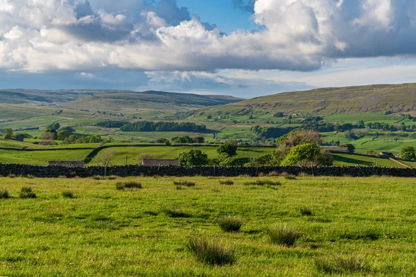 Gayle, North Yorkshire, İngiltere yakınlarındaki Yukarı Wensleydale 'de manzara