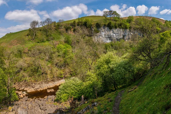 Keld Kisdon Force North Yorkshire England Ukの間のスウェーデンの風景 — ストック写真