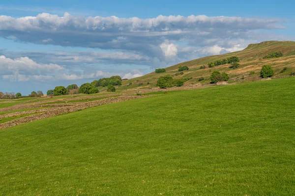 Landschaft Upper Wensleydale Bei Gayle North Yorkshire England Großbritannien — Stockfoto