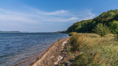 Alt Reddevitz, Mecklenburg-Batı Pomerania, Almanya yakınlarındaki Ruegen Adası kıyısında