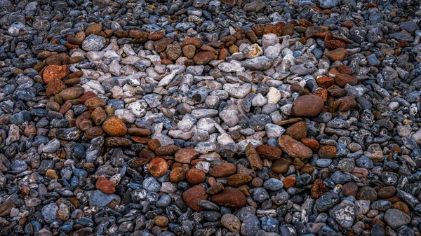 Heart Stone Stones Shape Heart Middle Other Stones — Stock Photo, Image