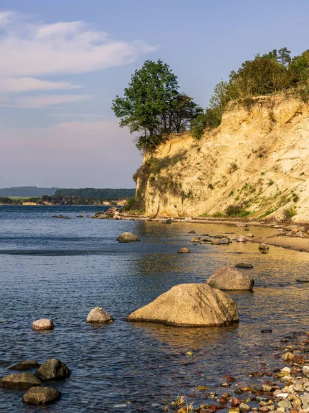 Baltık Denizi kıyıları ve Ruegen Adası yakınlarındaki Reddevitzer Hoeft kayalıkları, Mecklenburg-Batı Pomerania, Almanya
