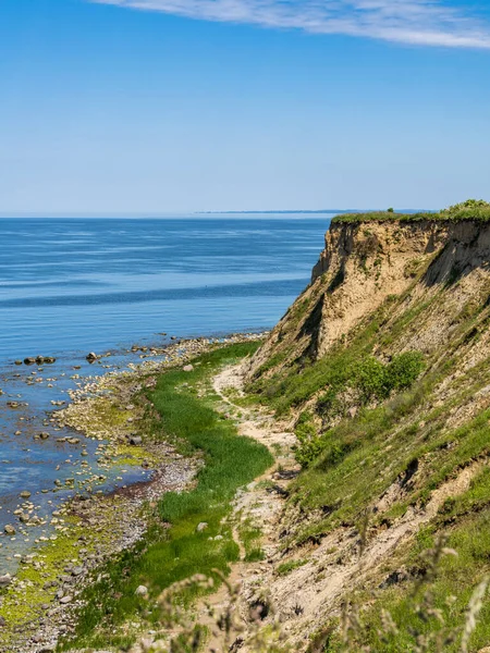 Boltenhagen, Mecklenburg-Batı Pomerania, Almanya uçurumları ile Baltık Denizi kıyıları